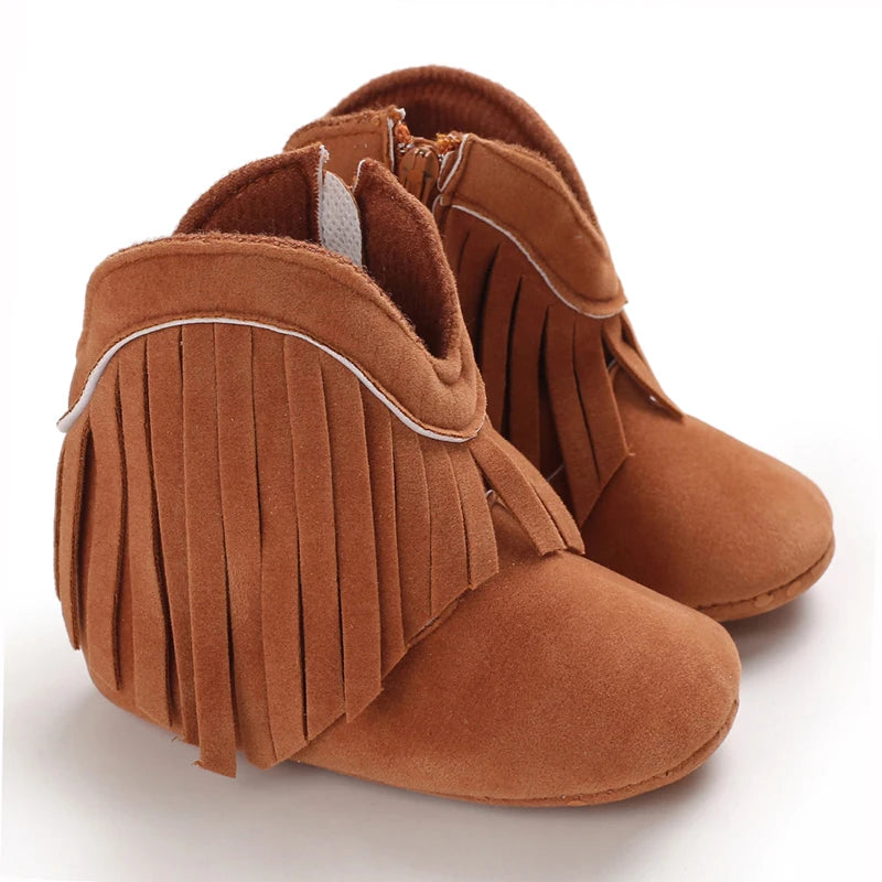 Calzature per bambini Stivali Neonati Prewalker Per Unisex Neonati maschi Ragazze Inverno Tenere al caldo Mocassini Nappa Calzature Scarpe 0-18M