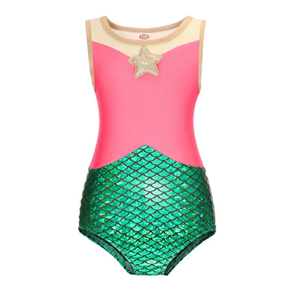 Costume da bagno principessa Sirena Mirabel Isabella Costume da bagno Set Ragazza Estate Beachwear Pool Party Bambini Anna Elsa Rapunzel Costume da bagno