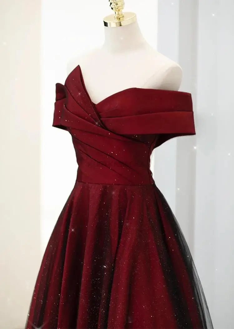 Abiti da ballo da sera eleganti e sexy con scollo a barchetta per le donne Estate 2023 Abiti da cerimonia per feste di compleanno per ospiti Abiti per occasioni formali