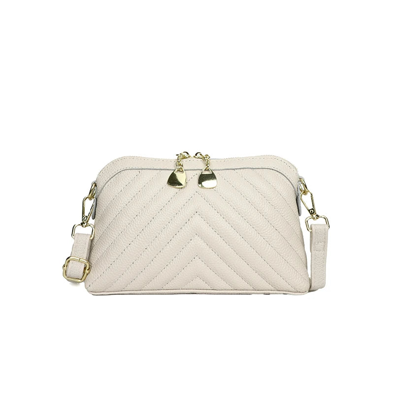 Borsa in pelle bovina 2023 primavera e l'estate zaino in pelle da donna nuova borsa a tracolla in vera pelle Messenger in morbida pelle