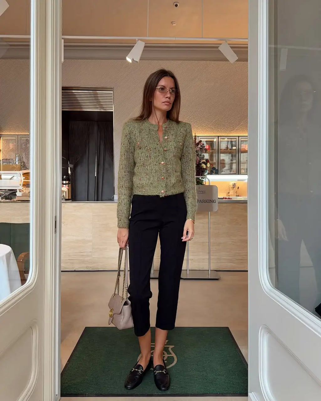 Eleganti Cardigan Corti in Maglia da Donna, Collo a O, Moda Femminile, Maglione Monopetto a Maniche Lunghe, Casual Autunnale per Signora 2026, Maglieria