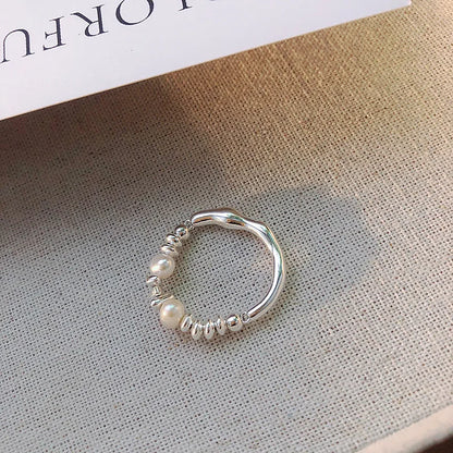 Anelli in Argento Sterling 925, Nuovi Gioielli da Festa, Charm Vintage, Design Geometrico a Doppio Strato, Accessori Regalo, Dropshipping
