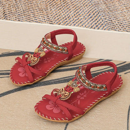 Chaussures d'été pour femmes Sandales Chaussures de plage pour femmes Sandales de fête pour femmes Sandales compensées pour femmes Chaussures décontractées pour femmes Sandales pour femmes