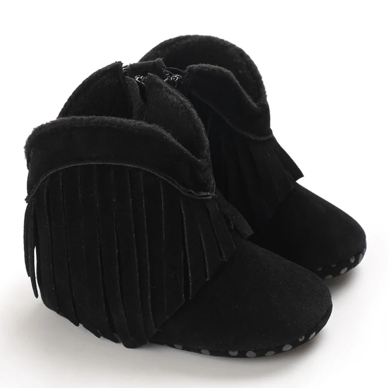 Calzature per bambini Stivali Neonati Prewalker Per Unisex Neonati maschi Ragazze Inverno Tenere al caldo Mocassini Nappa Calzature Scarpe 0-18M