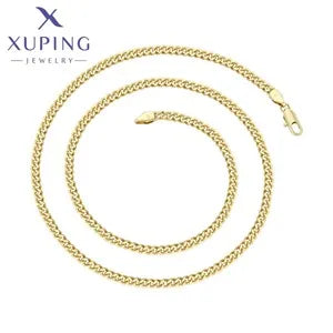 Xuping Gioielli Fascino Vendita calda Trendy Color oro placcato 19 cm Bracciale a catena a mano per le donne Moda regalo squisito X000925432