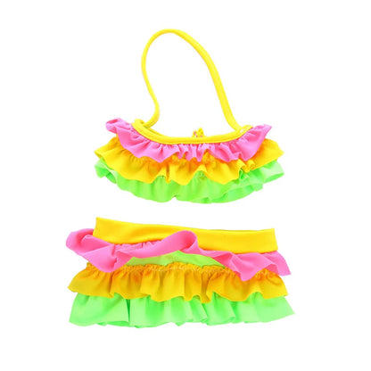 Costume da bagno per bambini in diversi stili, grazioso costume intero per bambole da 43 cm, accessori per bambole americane da 18 pollici, regali giocattolo per ragazze
