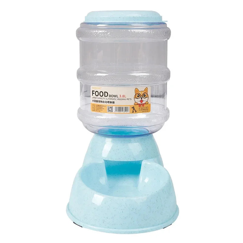 Mangiatoie automatiche per cani Bottiglia d'acqua in plastica Ciotola per gatti Alimentazione e bere Distributore d'acqua per cani Ciotola per animali domestici Forniture per animali domestici