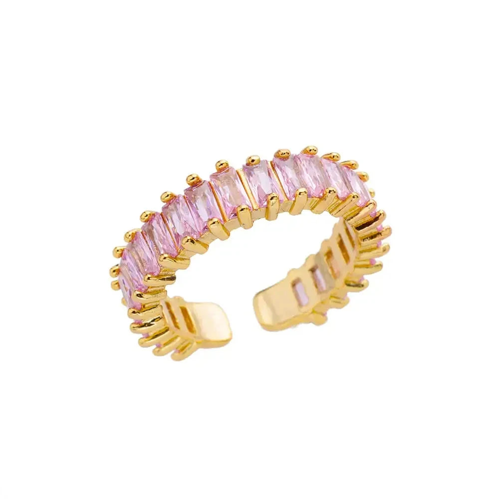 Anelli in acciaio inossidabile 316L per le donne Colore oro Non sbiadisce mai Anelli classici di lusso Anelli per coppie di nozze Gioielli Spedizione gratuita