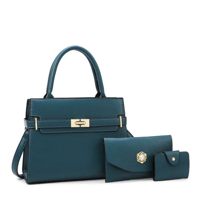 3 set o 1 borsa grande borsa da donna borse di grande capacità borse a tracolla a tracolla di lusso piccola borsa portamonete borsa in pelle di qualità calda
