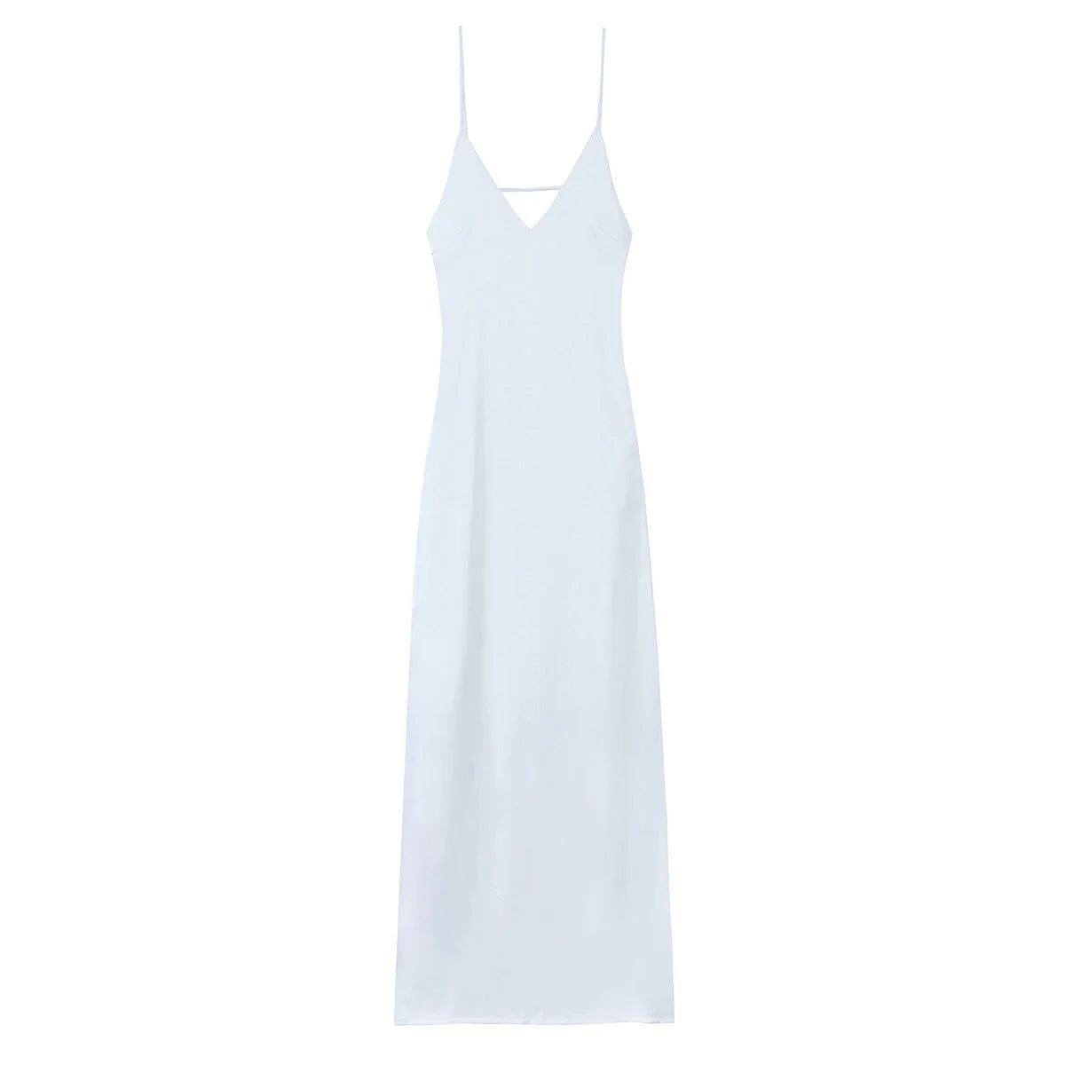 HH Abito estivo da donna con scollo a V giallo macchia Abito elegante senza maniche ampio Maxi abiti 2025 Nuovi abiti da festa per feste da donna