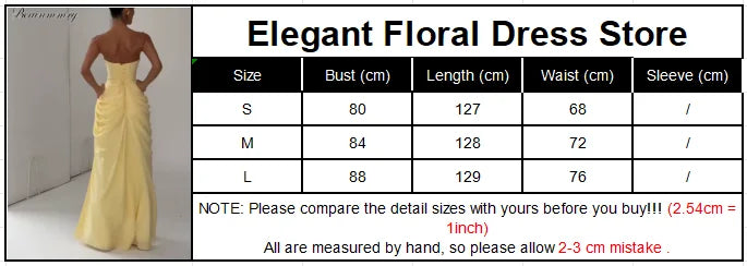 Abito da sera elegante da donna sexy, monocolore, plissettato, senza spalline, scollo a V, spalle scoperte, senza schienale, vita alta, con spacco, 2026