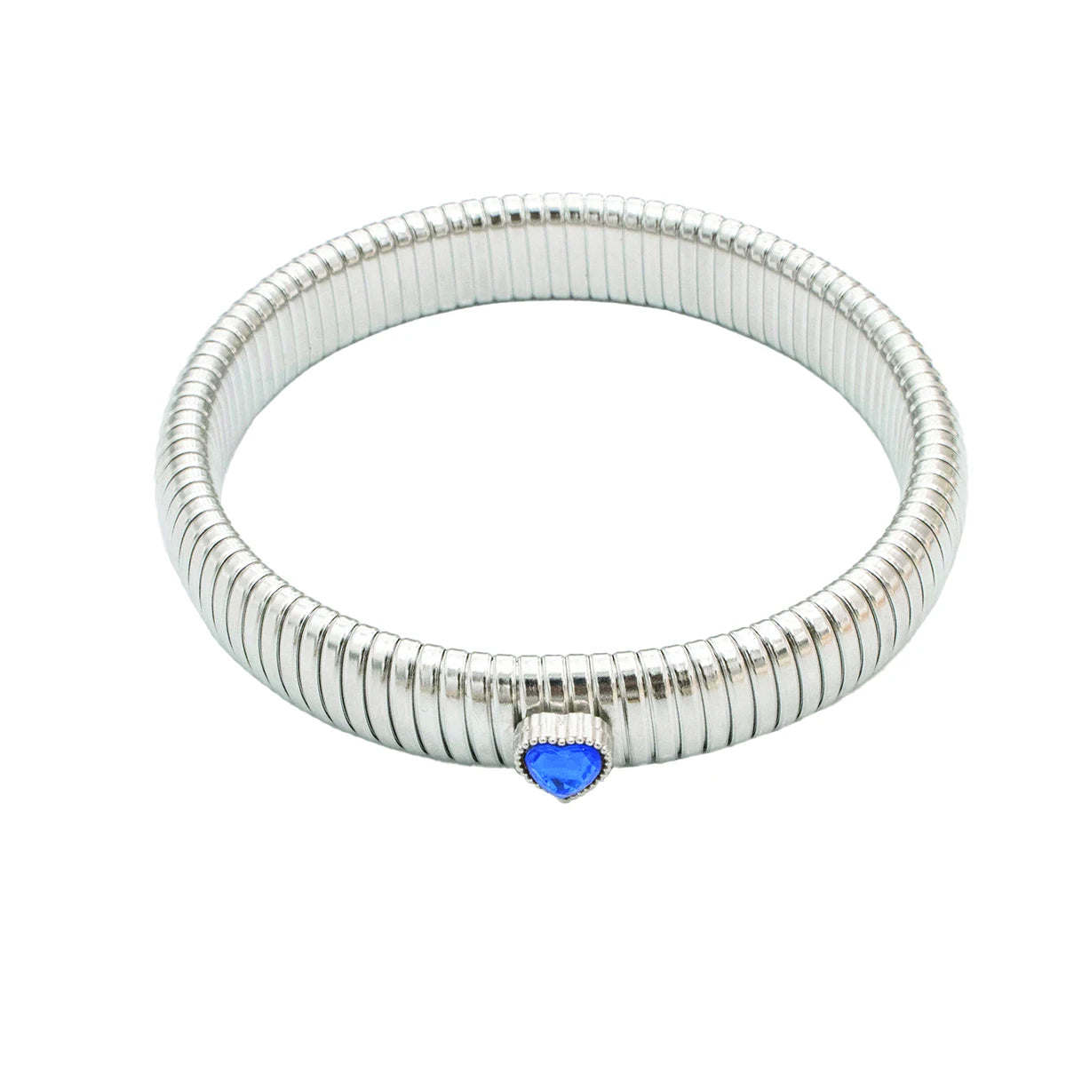 Bracciale in metallo spesso con elasticità retrò impermeabile in acciaio inossidabile placcato oro 18 carati tendenza moda gioielli unisex uomo donna