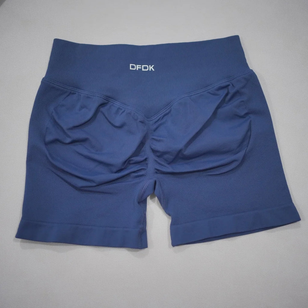 DFDK 2026 Nuovi Pantaloncini da Yoga per Donna con Effetto Push-Up, Vita Alta, Sollevamento Glutei, Resistenti agli Squat, Pantaloncini Sportivi per Palestra, Allenamento, Corsa e Fitness