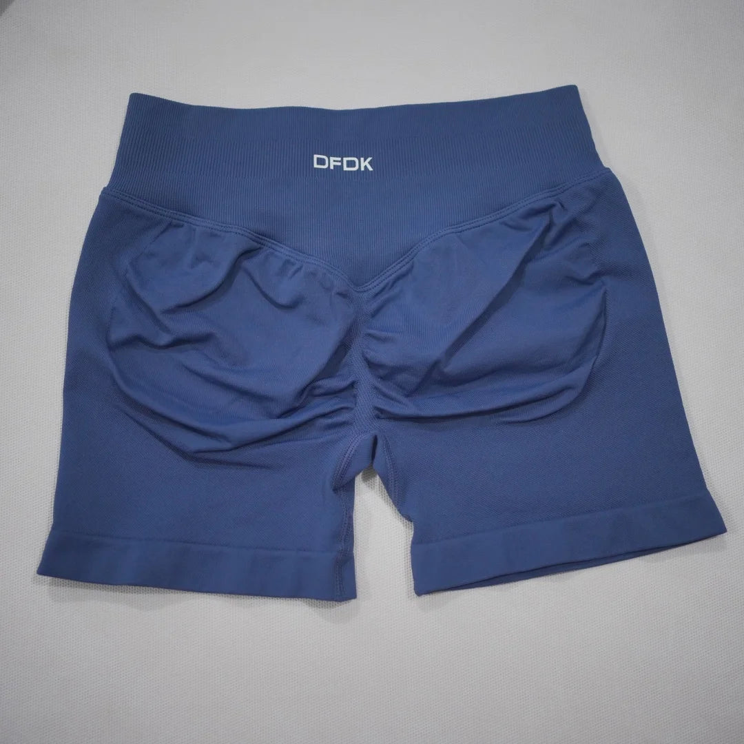 DFDK 2026 Nuovi Pantaloncini da Yoga per Donna con Effetto Push-Up, Vita Alta, Sollevamento Glutei, Resistenti agli Squat, Pantaloncini Sportivi per Palestra, Allenamento, Corsa e Fitness