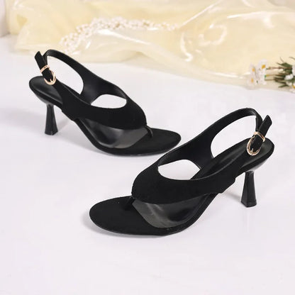 Sandali da donna alla moda con tacco alto per l'estate, scarpe da donna con cinturino alla caviglia, tacchi, Zapatos Mujer, calzature estive, décolleté da donna