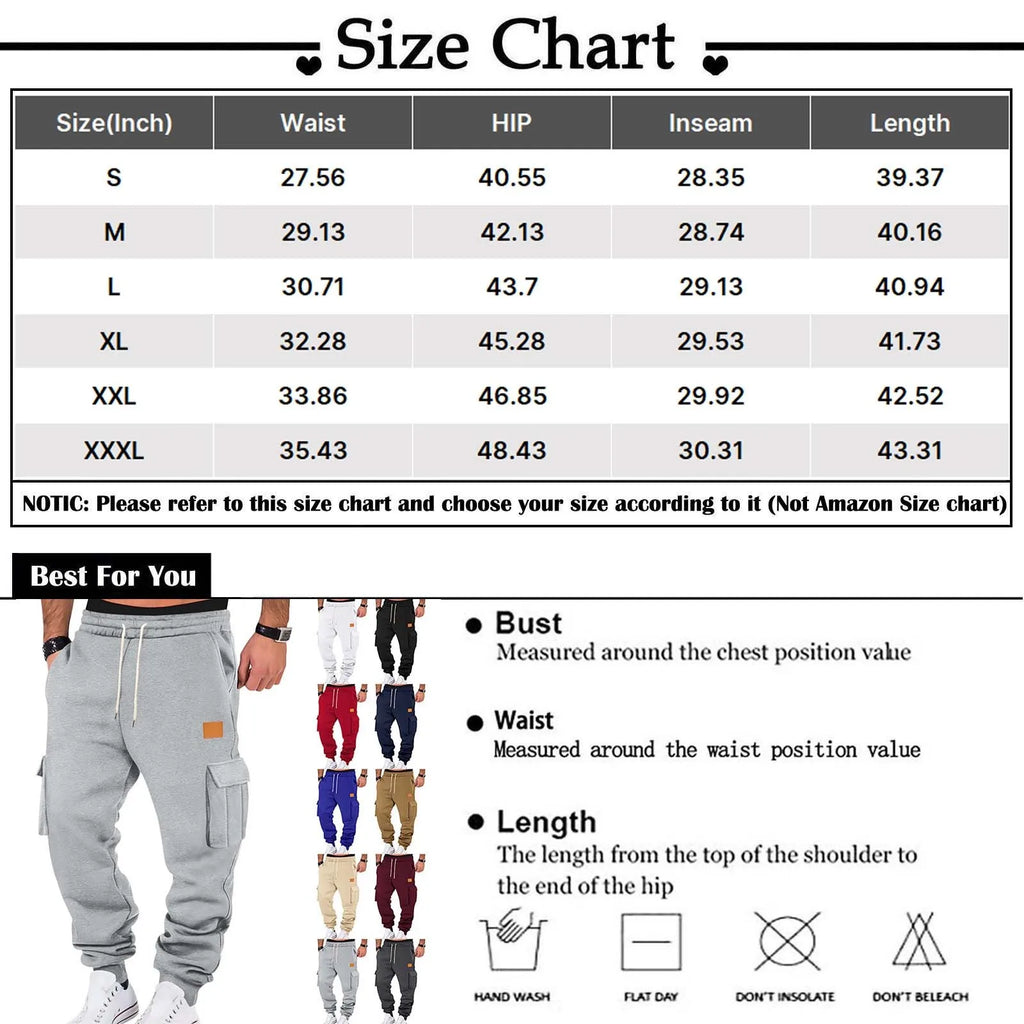 Pantaloni cargo da uomo 2025 Nuovo Casual Allentato Autunno Inverno Pantaloni larghi dritti Multi-tasche Pantaloni sportivi con pittura in tinta unita ﻿
