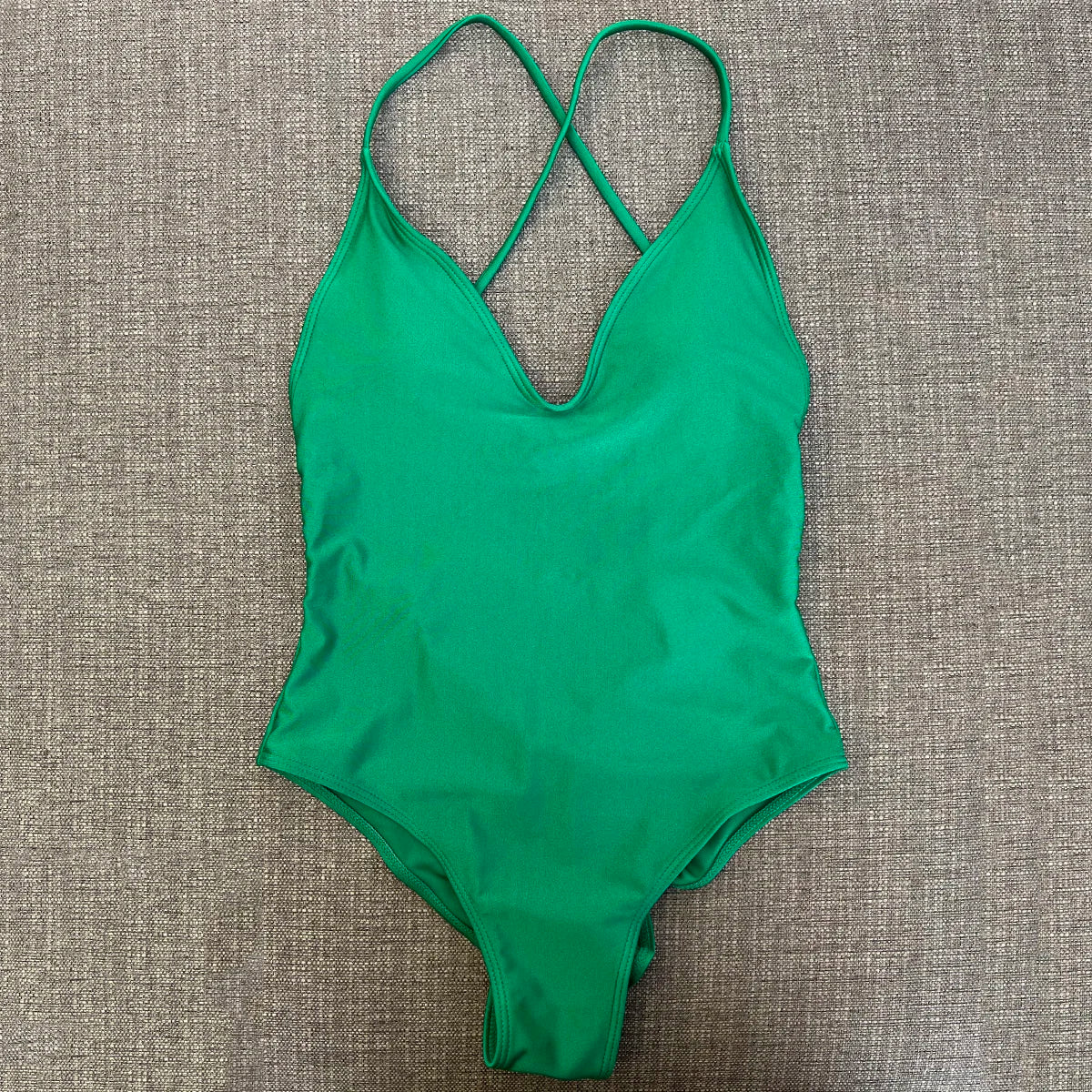 Sexy Padded One Piece Swimsuit Women Swimwear Solid Bathing Suit Monokini Swimming Suit Summer Beachwear maillot de bain femme