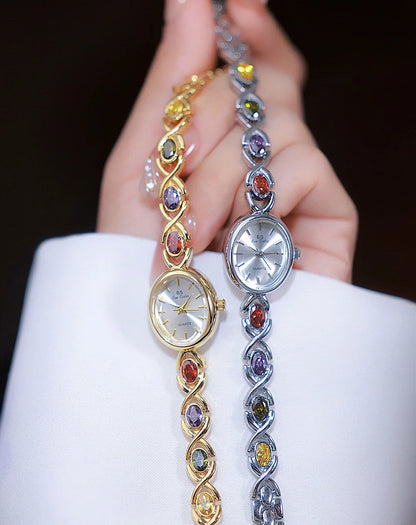 Orologio da donna elegante braccialetto di giada di lusso orologi al quarzo regalo per le donne 2025 nuovo orologio da polso impermeabile di alta qualità