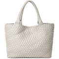 Borsa tote in tessuto Borsa da donna Borse a tracolla in pelle vegana - Borse tote da spiaggia estive alla moda - Borse da viaggio grandi