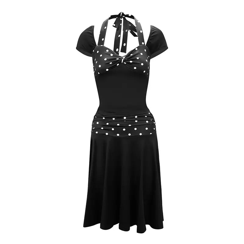 Nouvel ensemble d'été 2 pièces pour femmes, T-shirt et jupe, mode imprimé, haut noir sexy, jupe moulante décontractée, élégant, pour club ou soirée