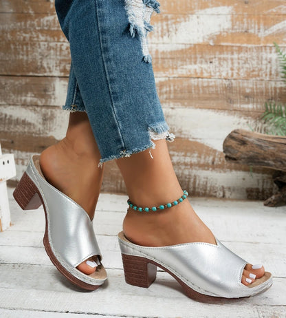Damensandalen Sommer 2025 High Heels Sandalen Damen Peep Toe Schuhe Damen Sommerschuhe Damen High Heel Hausschuhe Luxus High Heel Schuhe