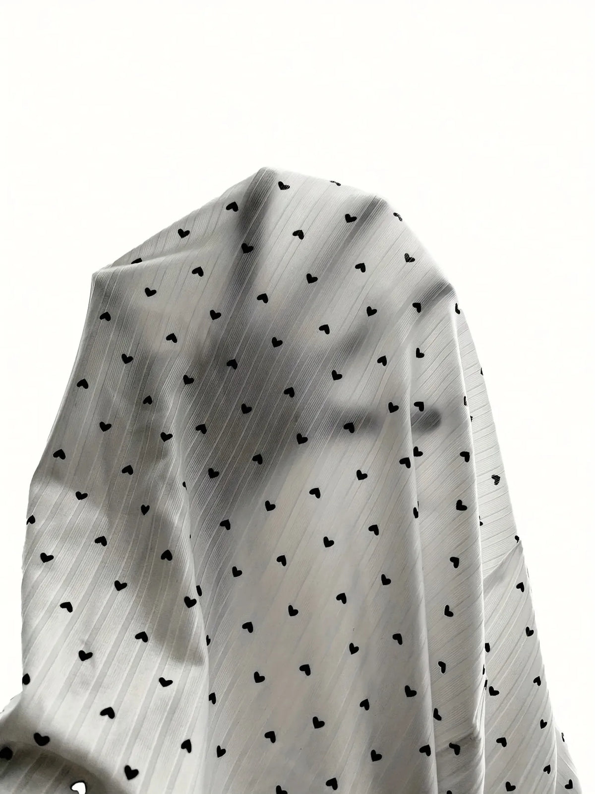 Camicia da Notte da Donna con Stampa Cuori, Vestito da Notte con Bordo in Pizzo, Canotta Senza Maniche con Scollo a V, Vestibilità Aderente a Costine, Pigiama Estivo Sexy