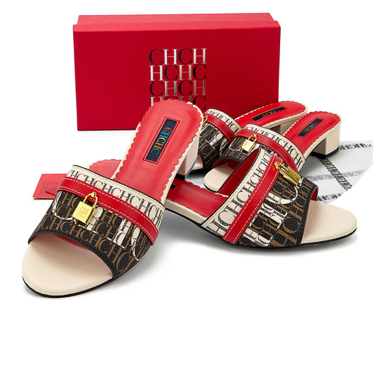Estate 2025 Sandali con zeppa con tacco a zeppa rosso marrone beige Retro Color Block Cinturino incrociato Donna Vacanza Pendolarismo Fibbia Onda Trazione