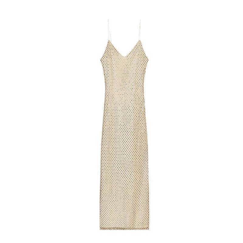 Abito da festa in pelle con ritaglio sexy Guaina senza maniche Lunghezza pavimento Scava fuori Bustier Abito aderente Abiti da sera con cerniera divisa sul retro
