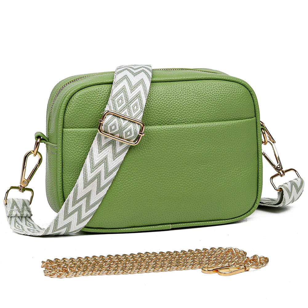 Borsa da donna di moda borse a tracolla in pelle di marca di lusso per borse a tracolla da donna 2024 borsa a mano di design Tote a tracolla in tinta unita