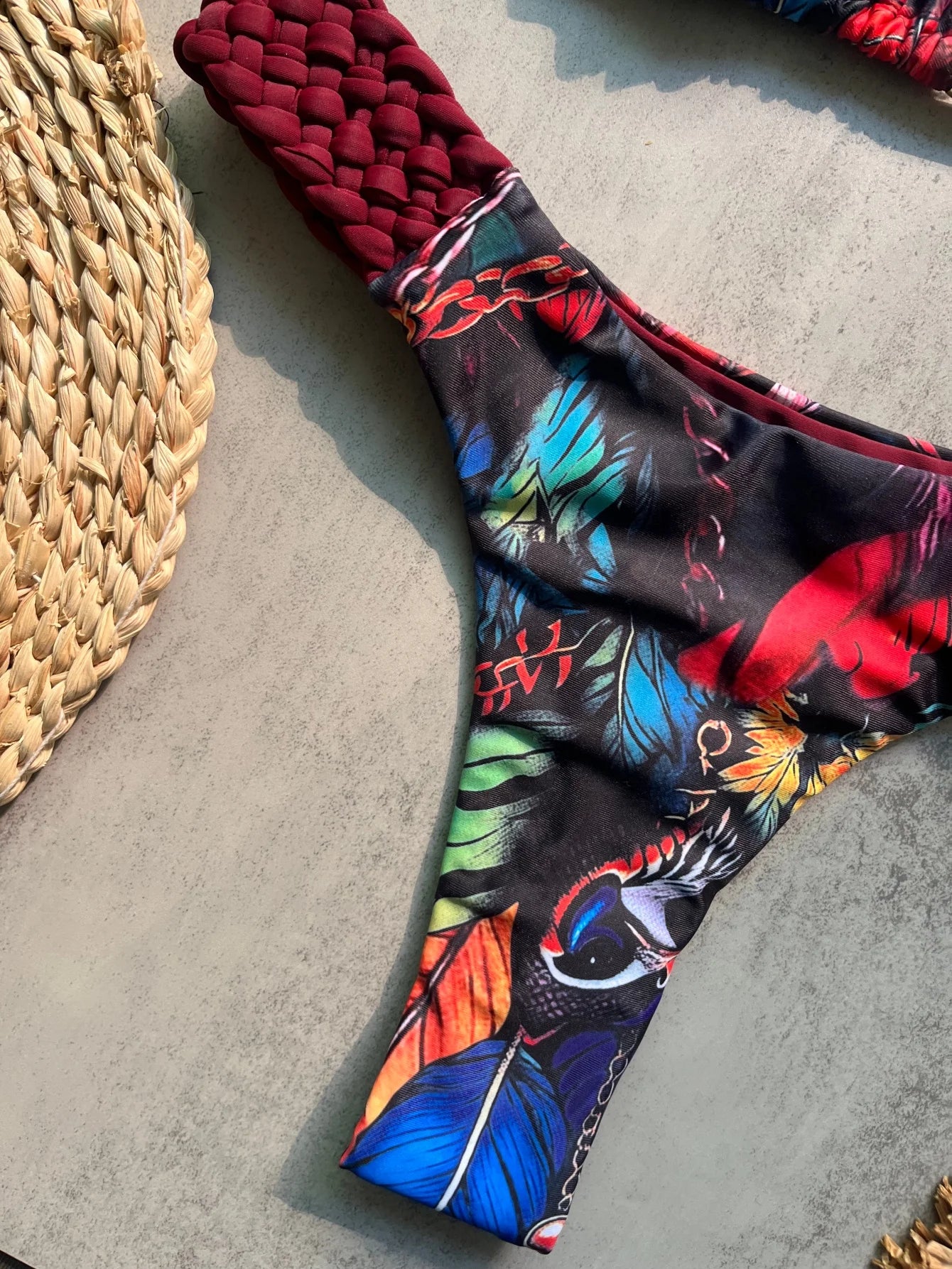 Micro Bikinis 2026 Sexy Damen Badeanzug Push Up Bademode Print Bikini Set Biquini Badeanzug Schwimm-String Strandbekleidung Weiblich