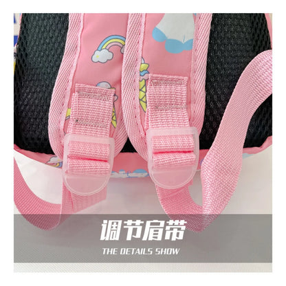 Zaini per bambini Zaini per dinosauri dei cartoni animati per bambini Trendy Impermeabile Asilo Scuola primaria Studente Bookbag Ragazzi Ragazze