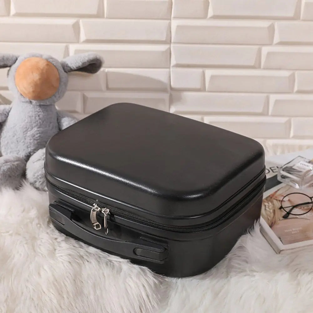 Mini valigia da viaggio leggera da 14 pollici Scatola per cosmetici Organizzatore per bagagli a mano impermeabile Custodia per trucco Piccola custodia da imbarco protettiva