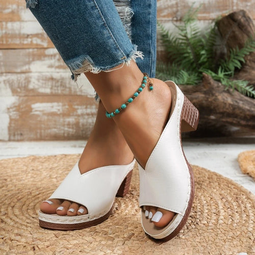 Damensandalen Sommer 2025 High Heels Sandalen Damen Peep Toe Schuhe Damen Sommerschuhe Damen High Heel Hausschuhe Luxus High Heel Schuhe
