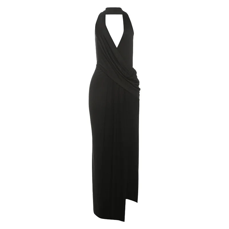 Copricostume estivo da donna Costume da bagno con cinturino per spaghetti Abiti senza maniche Costume da bagno 2025 Nuova stampa Beach Holiday Maxi abiti Cover-Up