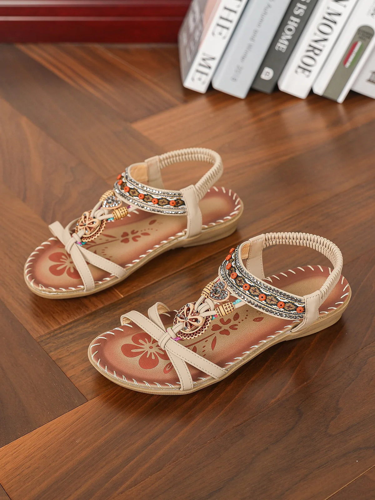 Chaussures d'été pour femmes Sandales Chaussures de plage pour femmes Sandales de fête pour femmes Sandales compensées pour femmes Chaussures décontractées pour femmes Sandales pour femmes