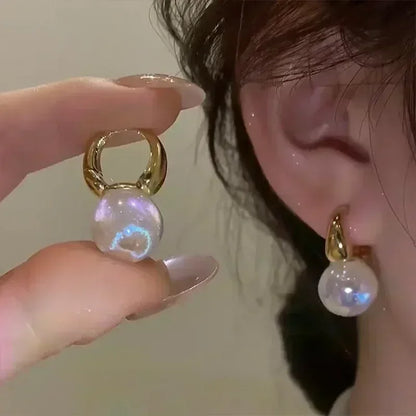 Orecchini di design combinato a doppio strato con rombo geometrico per le donne, moda semplice, accessorio quotidiano, gioielli per feste, regali di compleanno