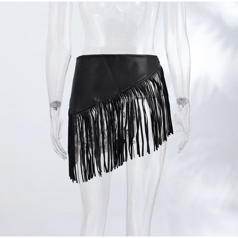 Accessorio per la Vita in Pizzo Trasparente con Peplum Estensibile, Stile Y2K, Vita Alta, Top Finto a Strati, Moda Streetwear, Primavera 2026