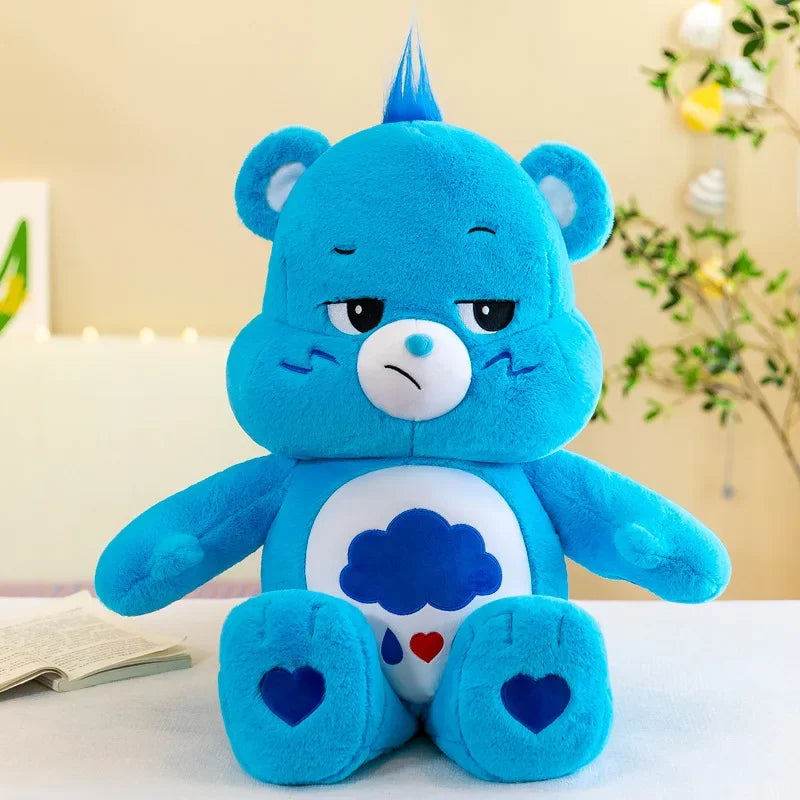 Arcobaleno Cura Orsi Cartone Animato Peluche Bambola Cuscino Divano Ornamenti per Auto Decorazioni per la Casa Bambola per Dormire Super Morbida e Lenitiva Regalo di Compleanno