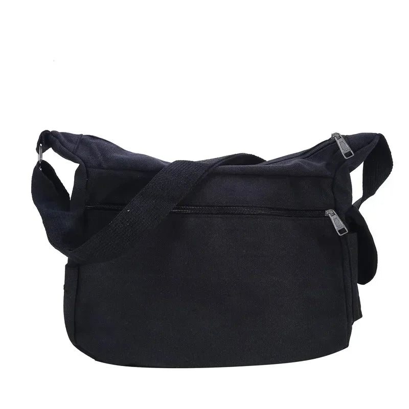 Borsa a Tracolla in Tela da Uomo, Borsa Casual da Viaggio, Borsa Messenger di Lusso, Borsa a Mano di Alta Qualità, Borsa da Petto alla Moda