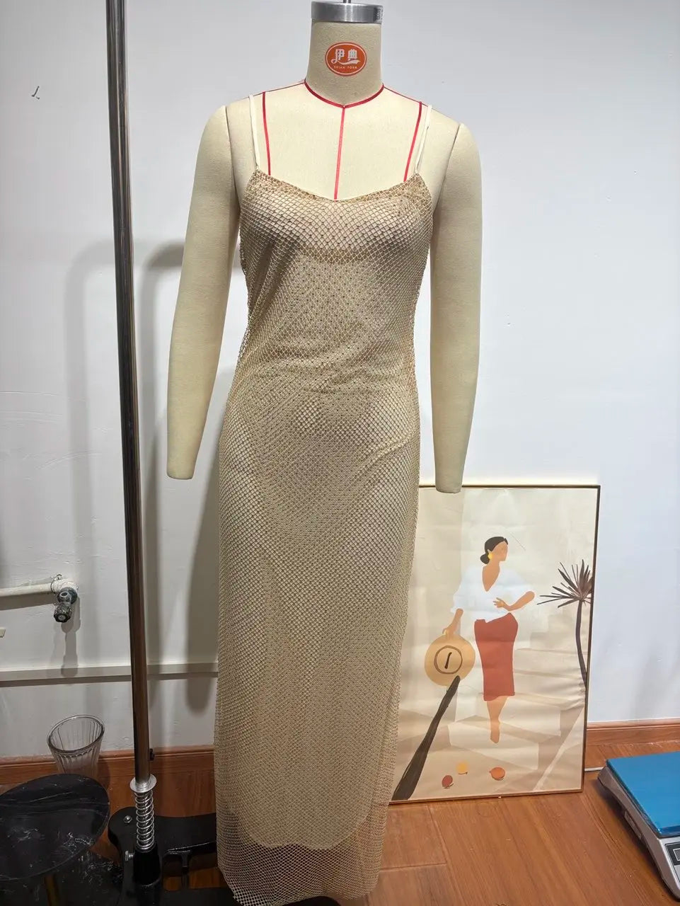 Abito corto senza maniche scintillante da donna con tutti i strass Abiti sexy senza spalline alla moda per donna Estate Nuovo outfit streetwear