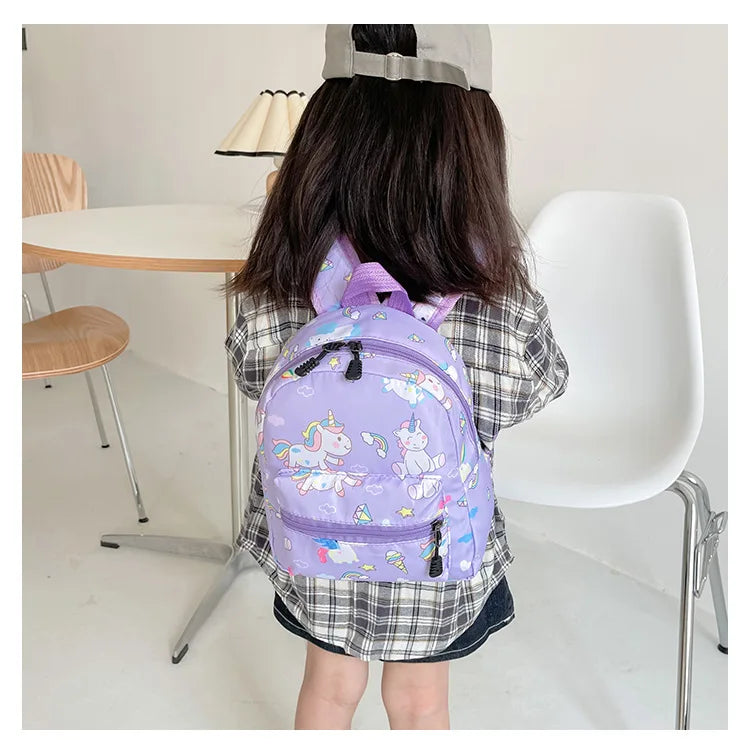 Zaini per bambini Zaini per dinosauri dei cartoni animati per bambini Trendy Impermeabile Asilo Scuola primaria Studente Bookbag Ragazzi Ragazze