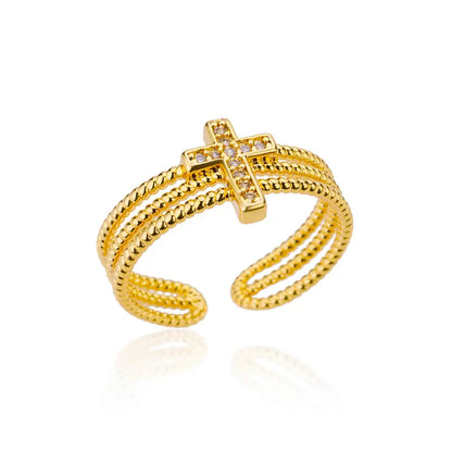 Anelli in acciaio inossidabile 316L per le donne Colore oro Non sbiadisce mai Anelli classici di lusso Anelli per coppie di nozze Gioielli Spedizione gratuita