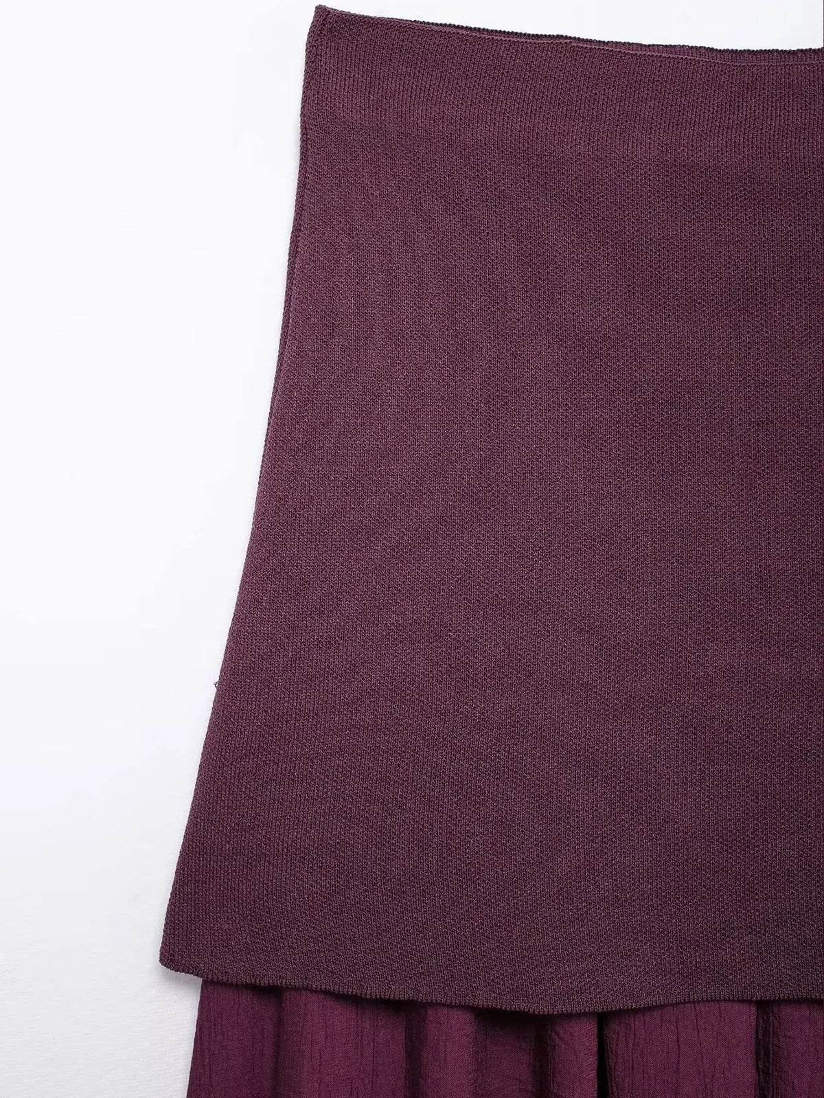 HH Set di gonne lavorate a maglia eleganti femminili 2024 Scollo a V con bottoni Canottiera + Gonna a pieghe patchwork a-line Abito solido alla moda