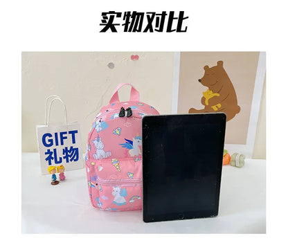 Zaini per bambini Zaini per dinosauri dei cartoni animati per bambini Trendy Impermeabile Asilo Scuola primaria Studente Bookbag Ragazzi Ragazze