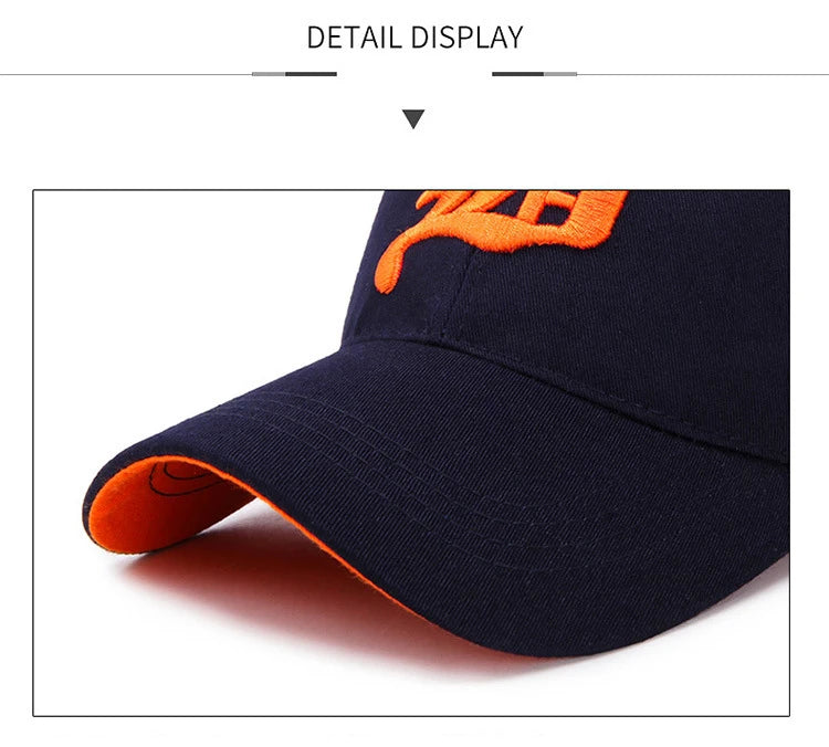 Berretto da baseball da donna da uomo Cappello estivo in cotone Ricamo Snapback Berretto hip-hop Sport per adulti Cappello da sole Casual Gorra Hombre Visiera Cappello da papà