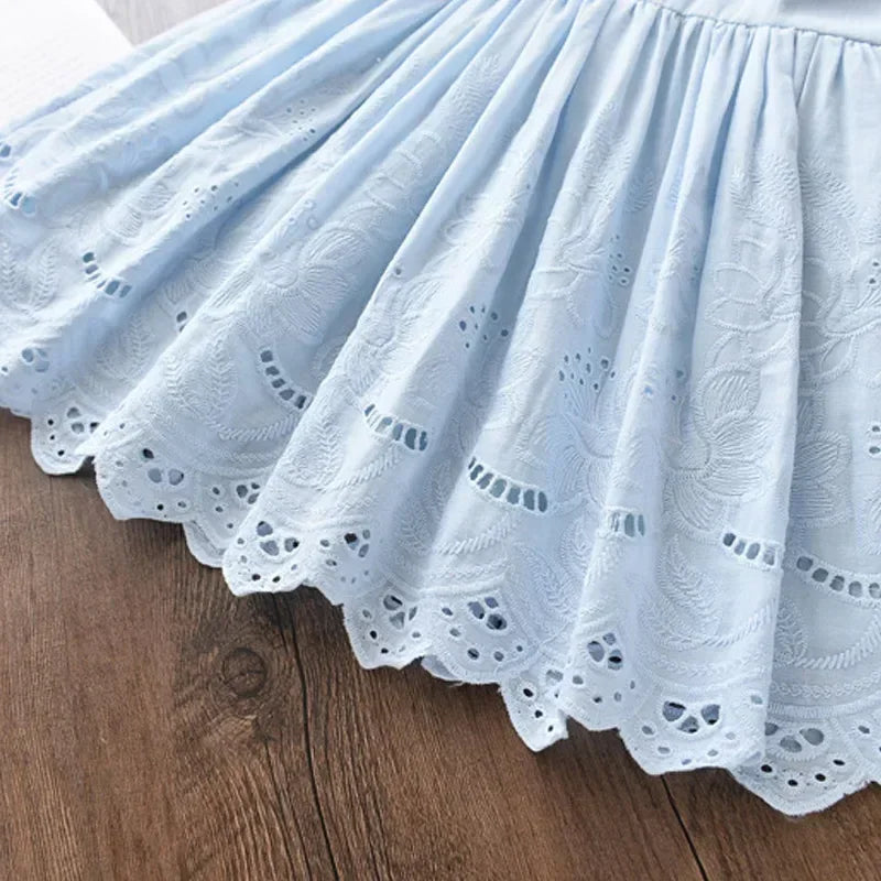 Bear Leader Ragazze Abiti Eleganti 2024 Nuova Estate Bambini Costumi Del Partito Della Ragazza Floreale Principessa Abiti Bambini Abiti Abbigliamento