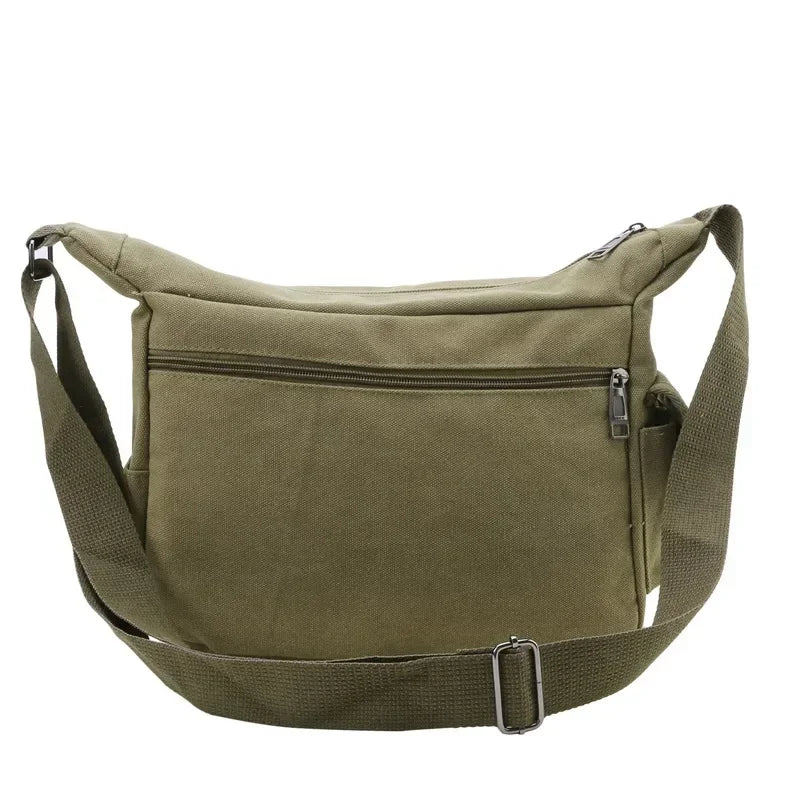 Borsa a Tracolla in Tela da Uomo, Borsa Casual da Viaggio, Borsa Messenger di Lusso, Borsa a Mano di Alta Qualità, Borsa da Petto alla Moda