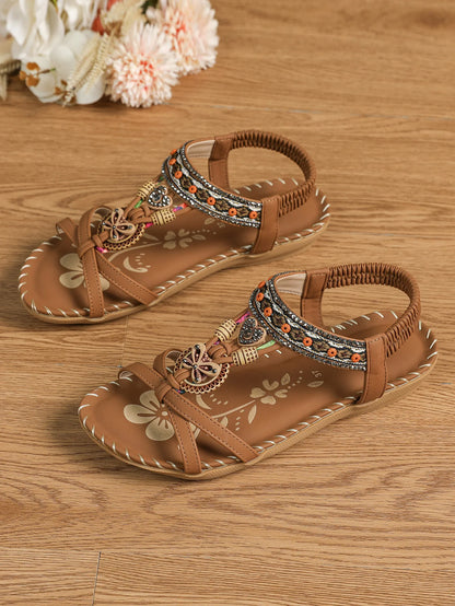 Chaussures d'été pour femmes Sandales Chaussures de plage pour femmes Sandales de fête pour femmes Sandales compensées pour femmes Chaussures décontractées pour femmes Sandales pour femmes