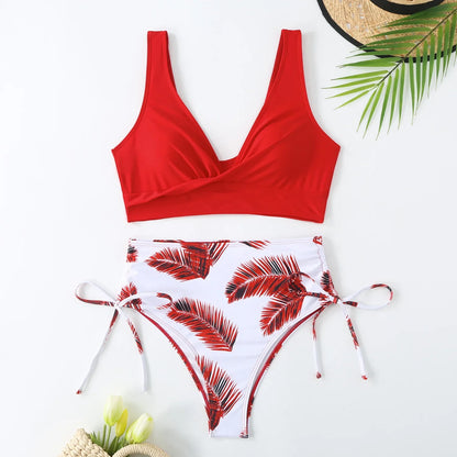 Sexy Bikini 2026 Swimsuit Women Trend Swimwear Female High Waisted Bikinis Sets Korean Swimming for Woman Bathing Suit Beachwear
