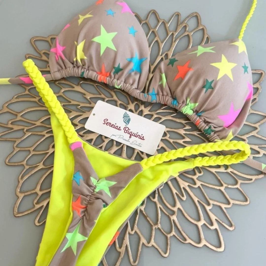 Neuer sexy Bikini für Frauen, zweiteiliges Set für Strandurlaub